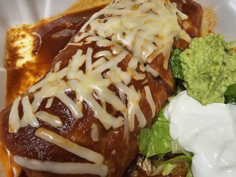 La Villa Taqueria food